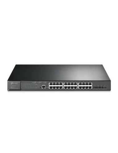 TP-Link Jetstream 24-Port Gigabit PoE+ and 4-Port 10GE SFP+ L2+ Managed Switch - MiRO Distribution