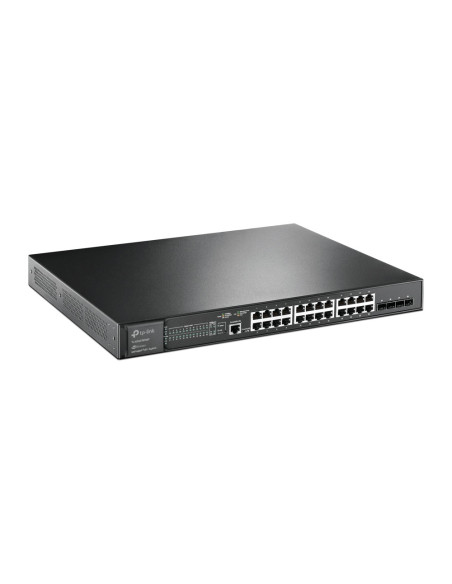 TP-Link Jetstream 24-Port Gigabit PoE+ and 4-Port 10GE SFP+ L2+ Managed Switch - MiRO Distribution