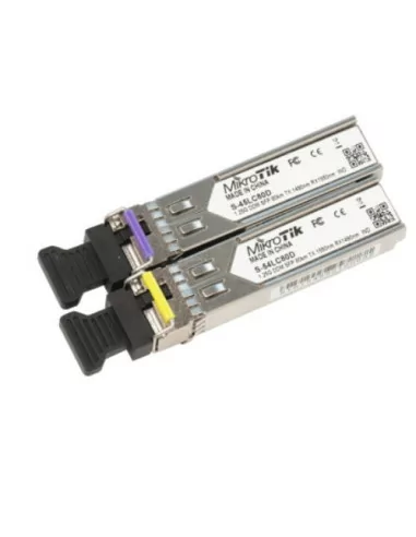 MikroTik Single-Mode SFP Module 80Km Dual LC-Connector - MiRO Distribution