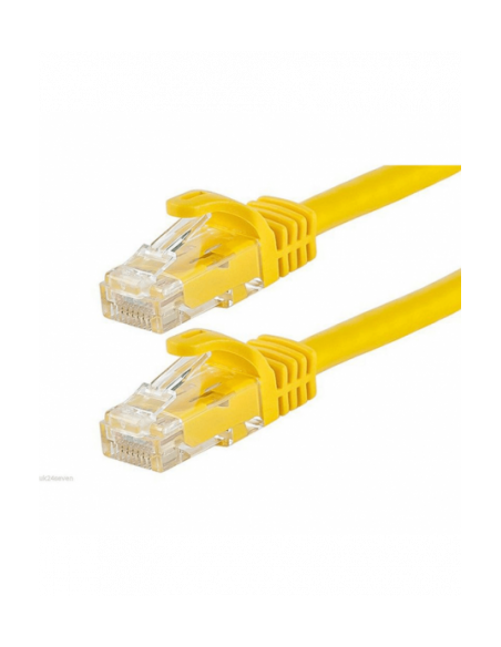 Acconet CAT6 Flylead 0.5 Meter UTP Cable | CAT6-FLY-0.5-YELLOW