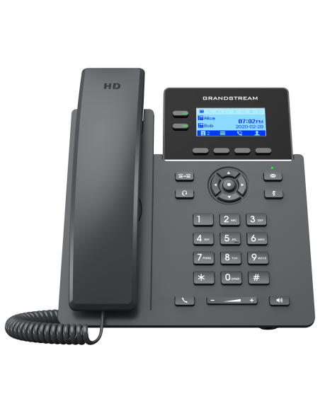 Grandstream 2-Line Wi-Fi Desk Phone with PoE - MiRO Distribution