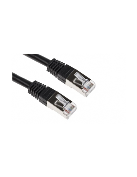Acconet CAT6 2m UTP Flylead Black | CAT6-FLY-2-BLACK