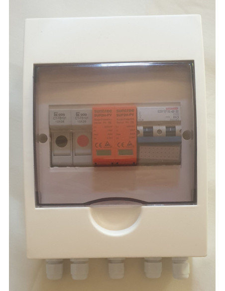 Acconet 250V Protection Box 1 Input 1 Outputs 50A Isolator 10A fuses