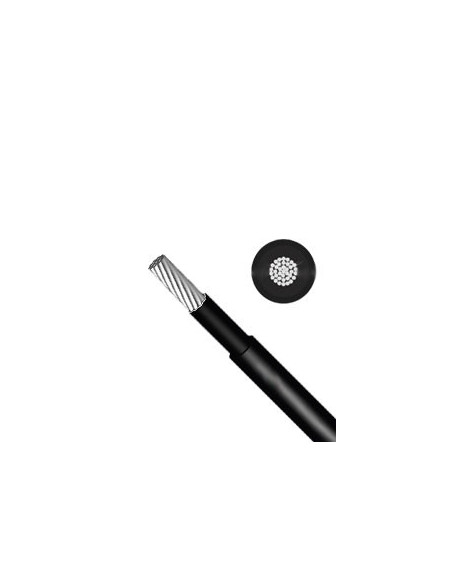 Acconet 16mm Silicone Battery Cable Black