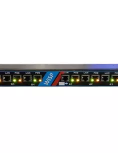 8 Channel Gigabit POE Injector with a Remote Management Ethernet Port - MiRO Distribution