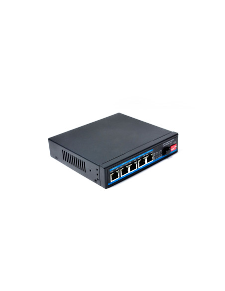 5 Port Gigabit MPPT Solar POE switch (Selectable IEEE802.3af/at/POE++) + 1 SFP port.