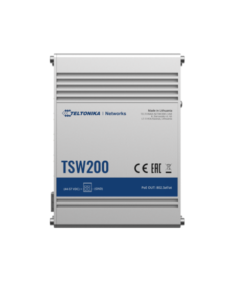Teltonika 8-Port Gigabit PoE+ Ethernet Switch | TSW200