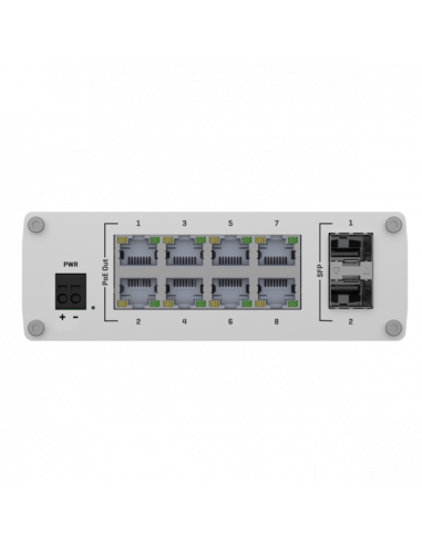 DC 12V-57V Industrial Ethernet Switch With 8 Gigabit RJ45 Ports