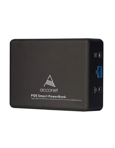 Acconet PoE Mini-UPS, 802.3at PoE...