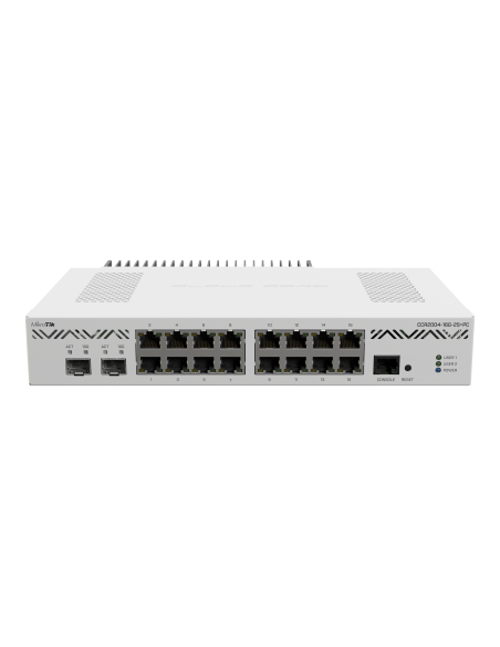 MikroTik Cloud Core 16 Port Gigabit 2SFP+ Passive Cooling Router | MT-RBCCR2004-16G-2S+PC
