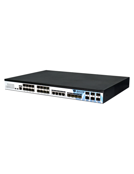 BDCOM 16 Port EPON L3 OLT Headend - Dual Hot-Swap PSU