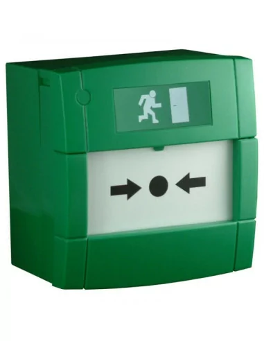 Manual Call Point - Green Resettable