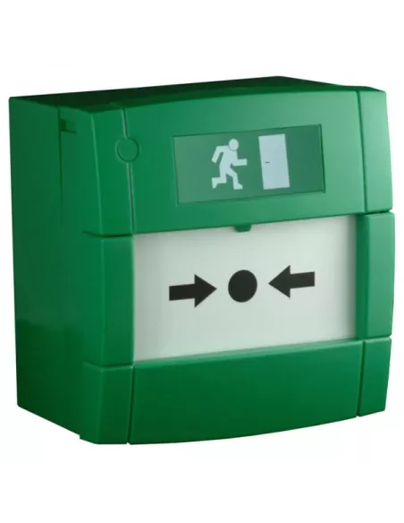 Manual Call Point - Green Resettable