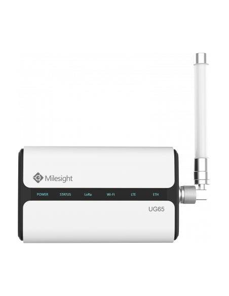 Milesight UG65 Semi-industrial & Indoor LoRaWAN® Gateway | UG65-LTE