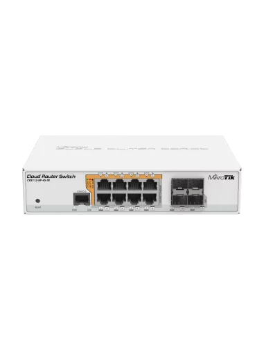 MikroTik CRS112-8G-4S-IN Cloud Router Switch - MiRO Distribution