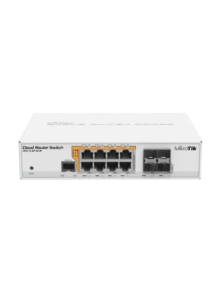 MikroTik CRS112-8G-4S-IN Cloud Router Switch - MiRO Distribution