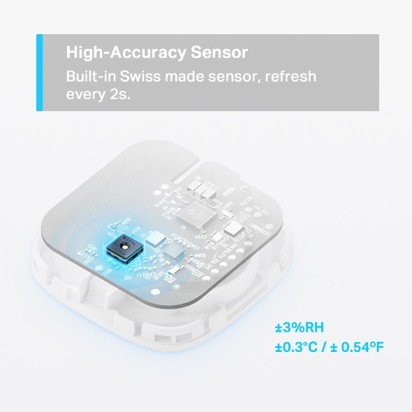 TP-Link Tapo Smart Temperature and Humidity Sensor | Tapo T310 - view 3