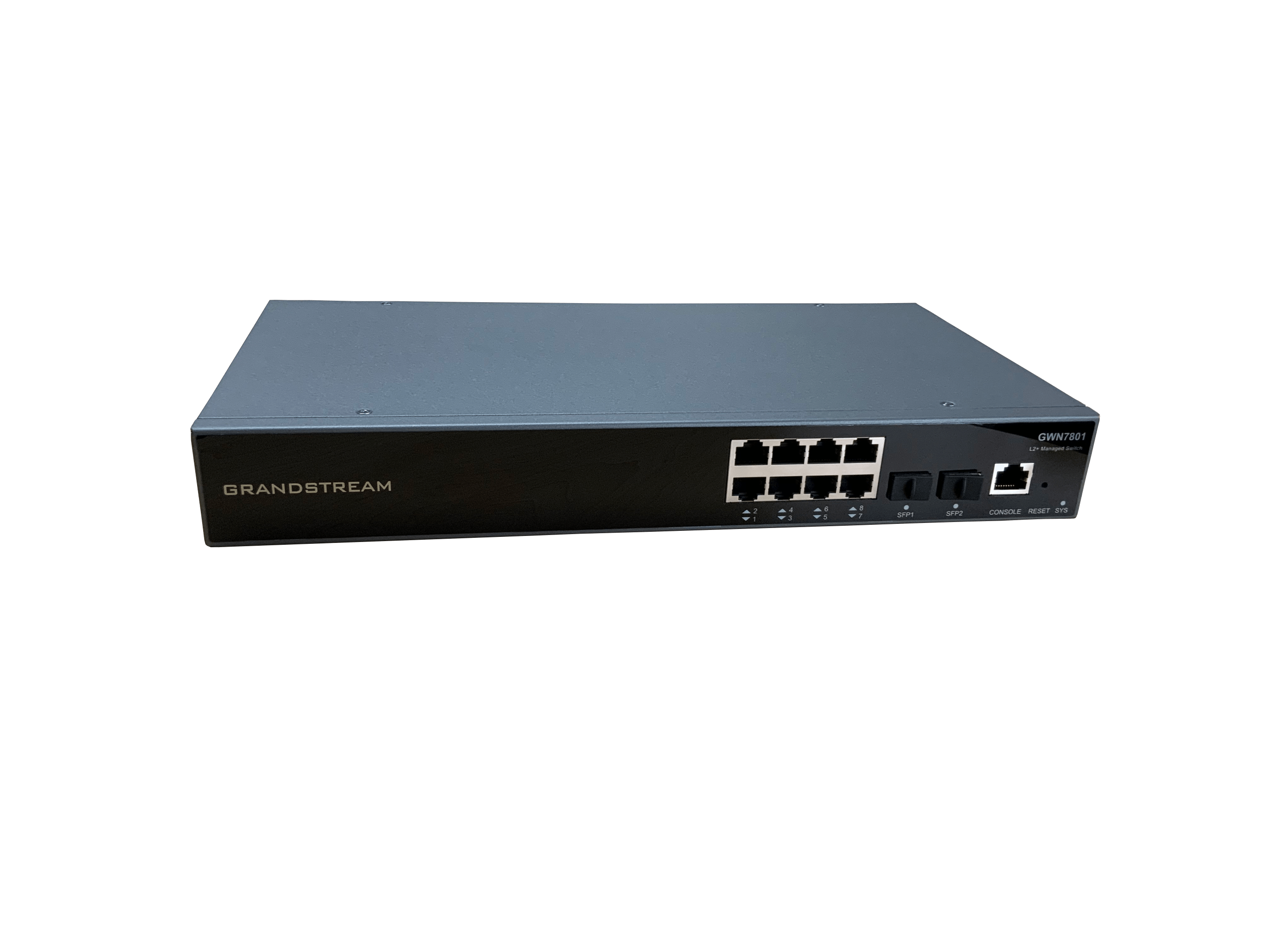 Grandstream Enterprise L2 8 port Managed GbE Switch | GWN7801