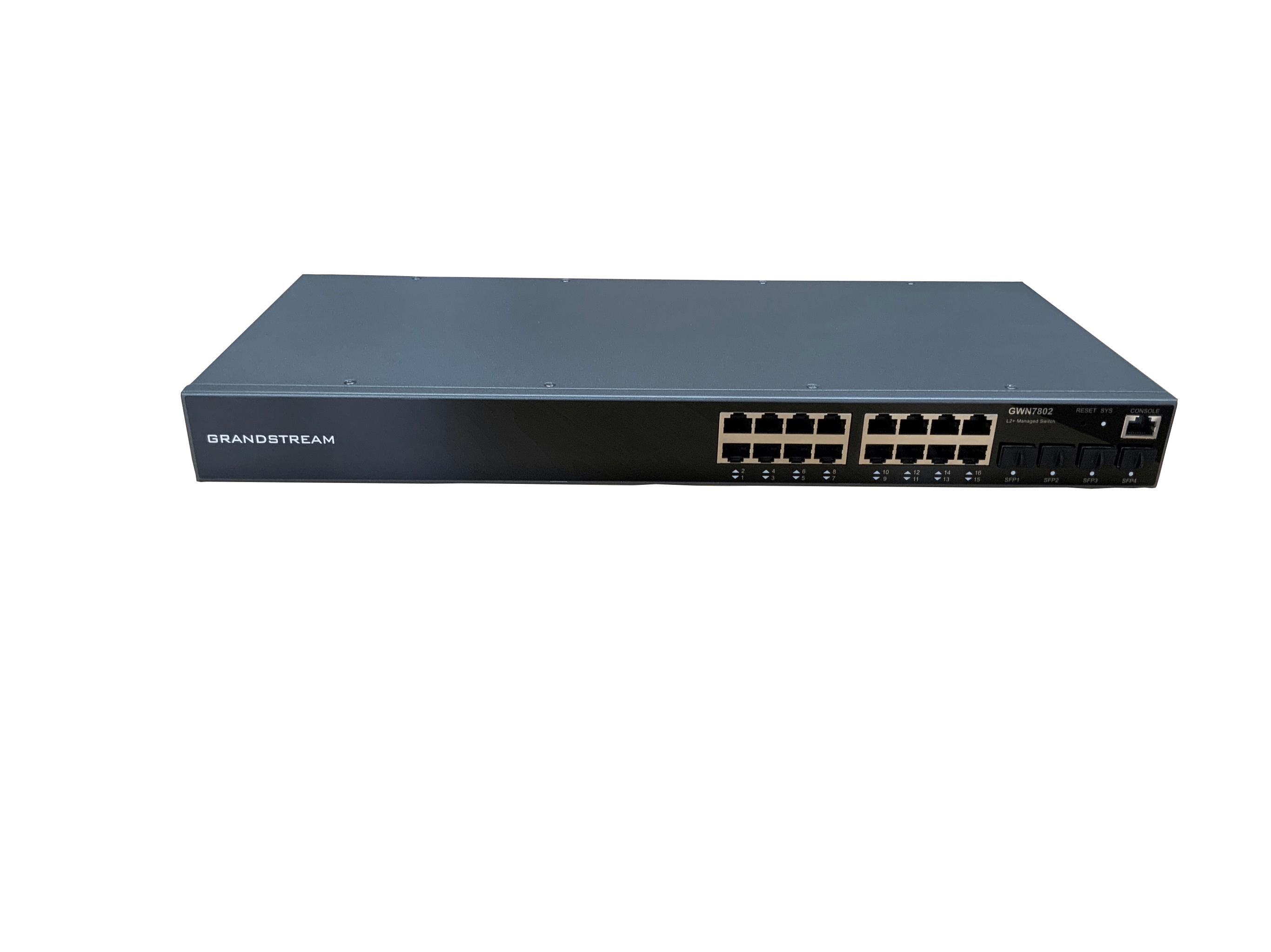 Grandstream Enterprise L2 16 port Managed GbE Switch | GWN7802