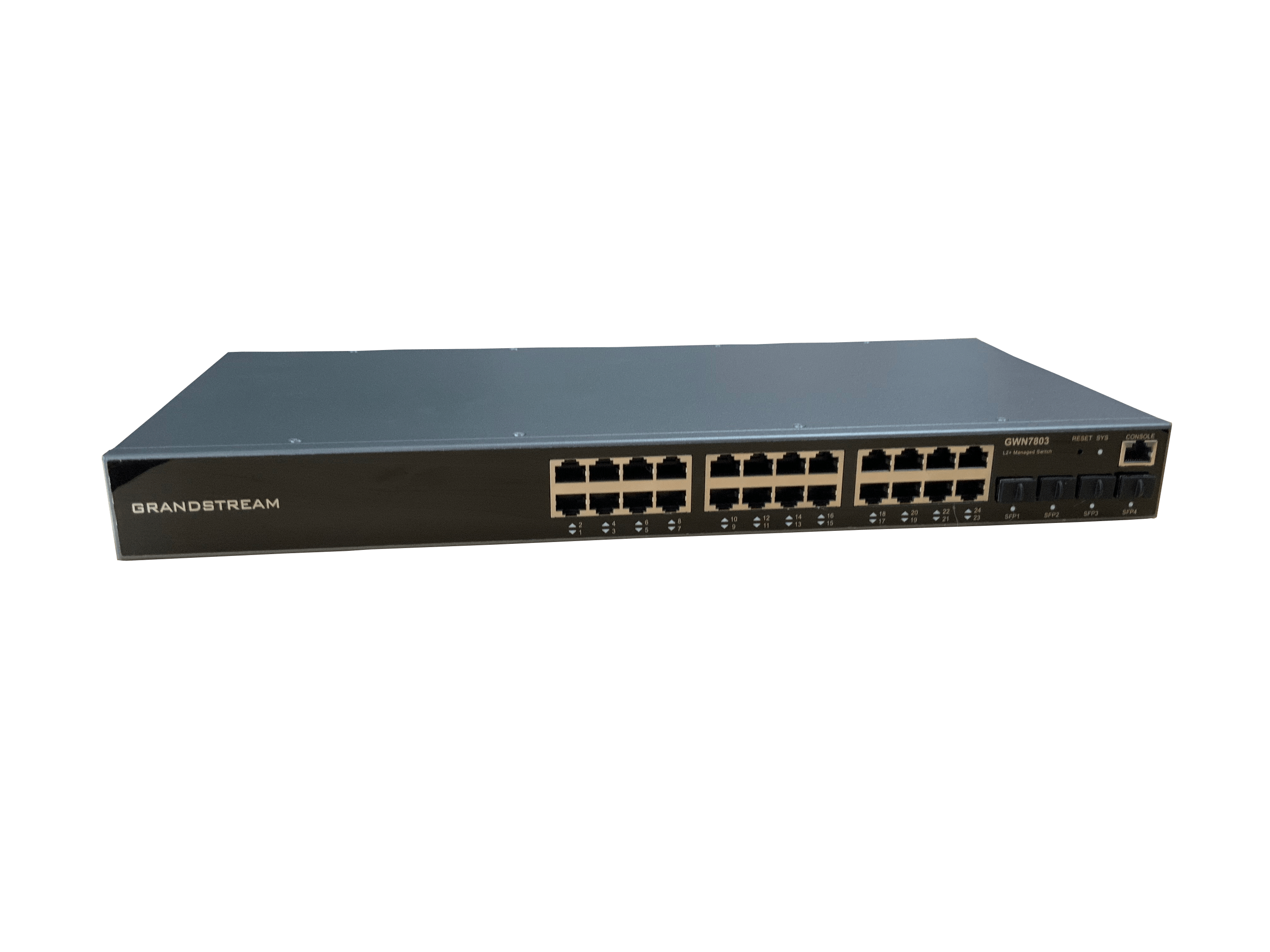 Grandstream Enterprise L2 24 port Managed GbE Switch | GWN7803