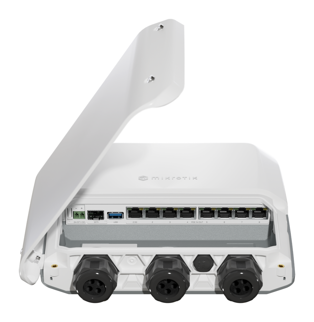 MikroTik - RB5009UPr+S+OUT Outdoor PoE Router with RouterOS L5 license - view 3