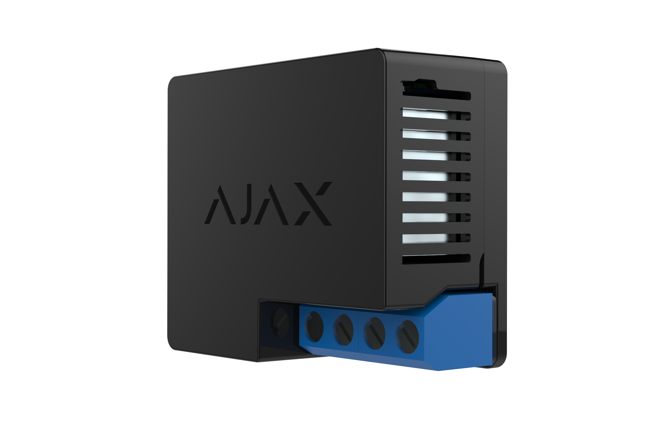 AJAX Security - Automation - Black WallSwitch, Power Relay to Control 100/230V Power Supply Remotely | AJAX-AD-WS-B