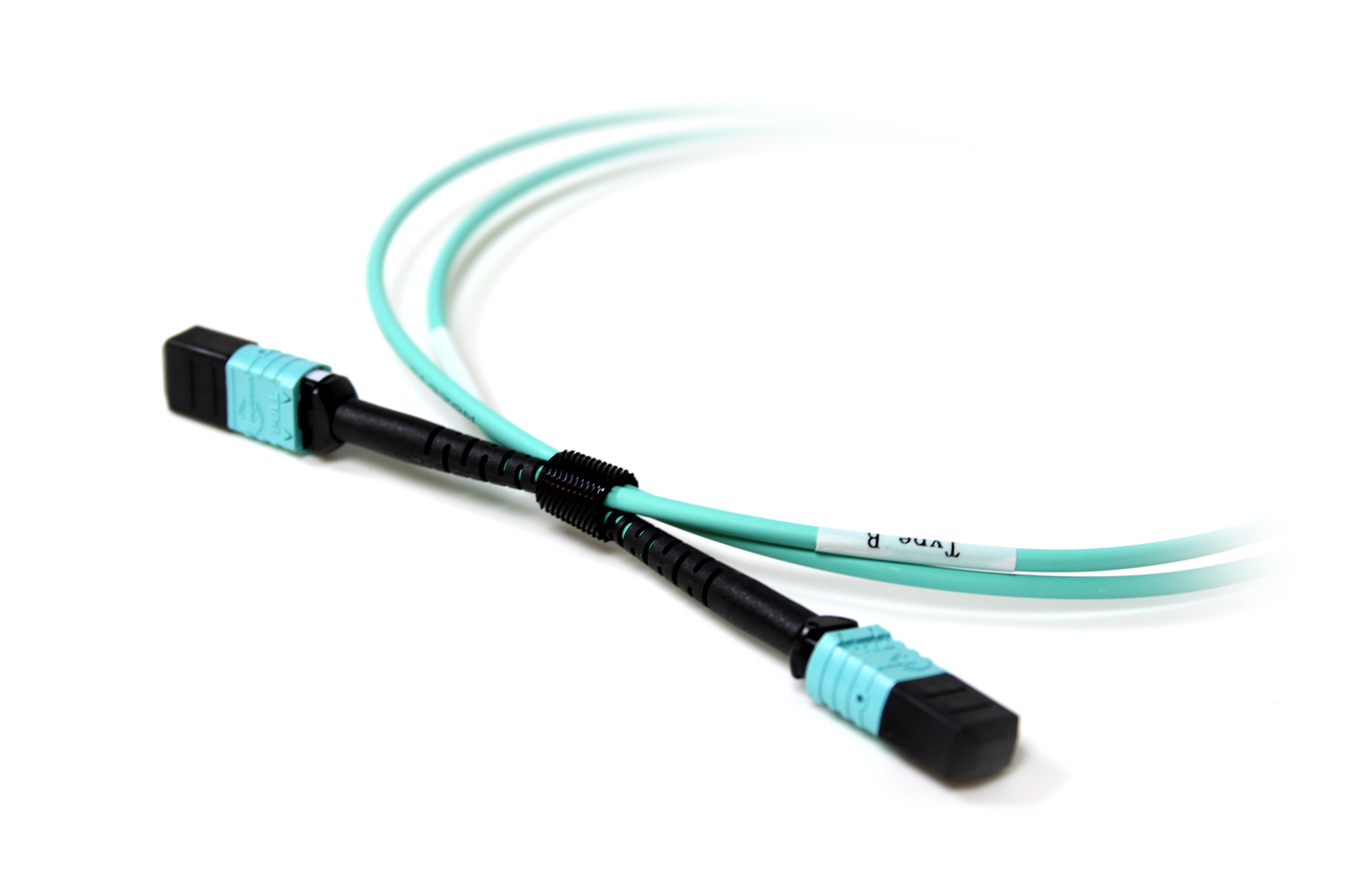 Acconet Patch Lead 12Core MPO Female to MPO Female 1M - view 2