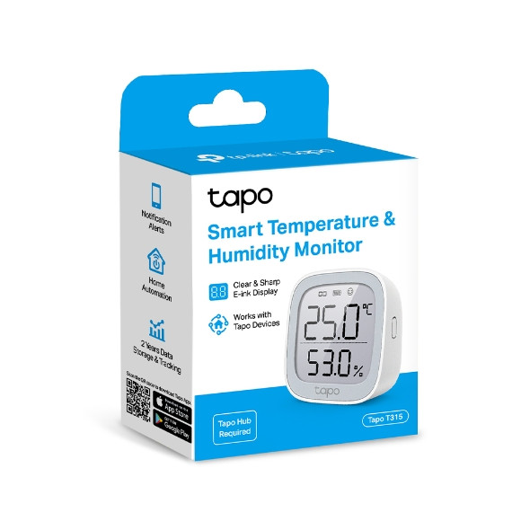 TP-Link Tapo Smart Temperature and Humidity Monitor | Tapo T315 - view 2