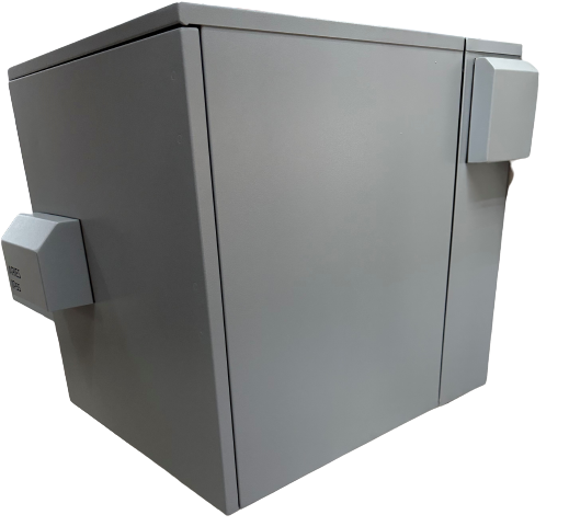 12U IP55 550mm Swing Wall Mount - view 2