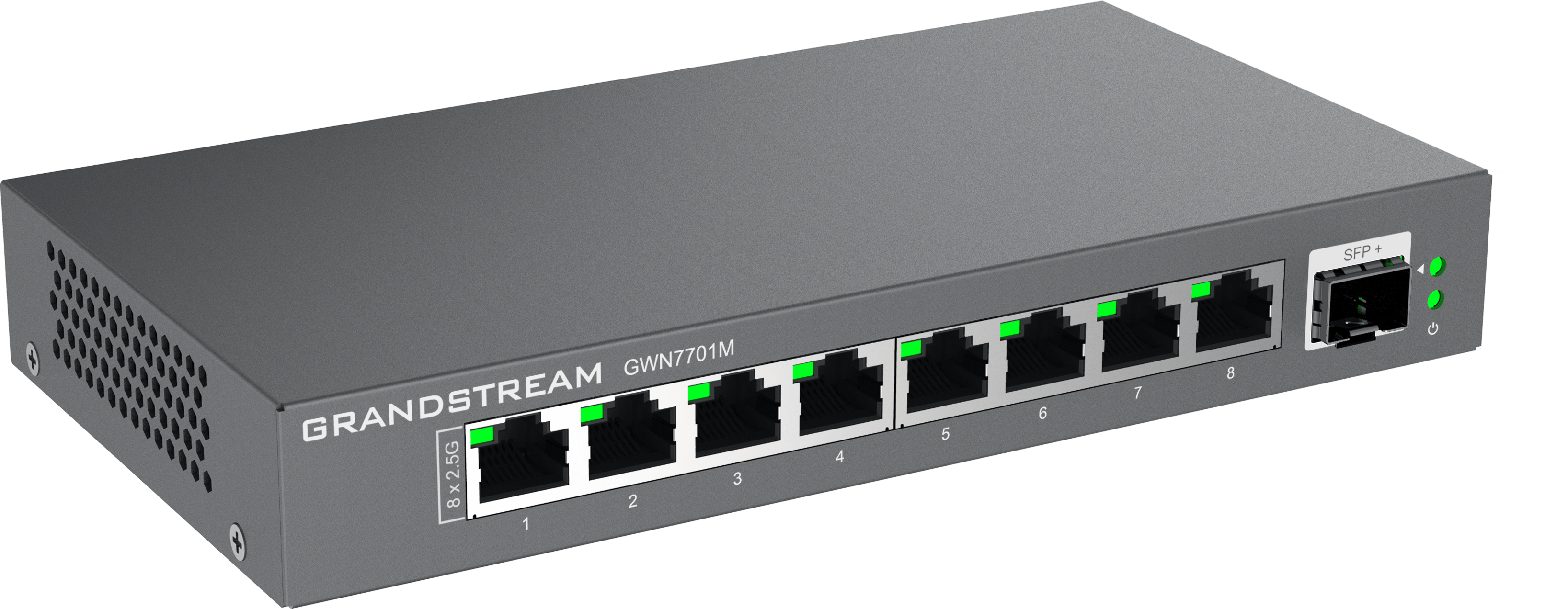 Grandstream Enterprise 8 port Unmanaged 2.5G Switch | GWN7701M - view 4