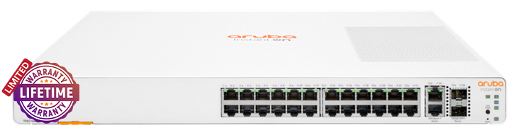 HPE Networking Instant On 1960 2SFP+  24 Port  370W Switch |ARU-IO-SW196024G-370W