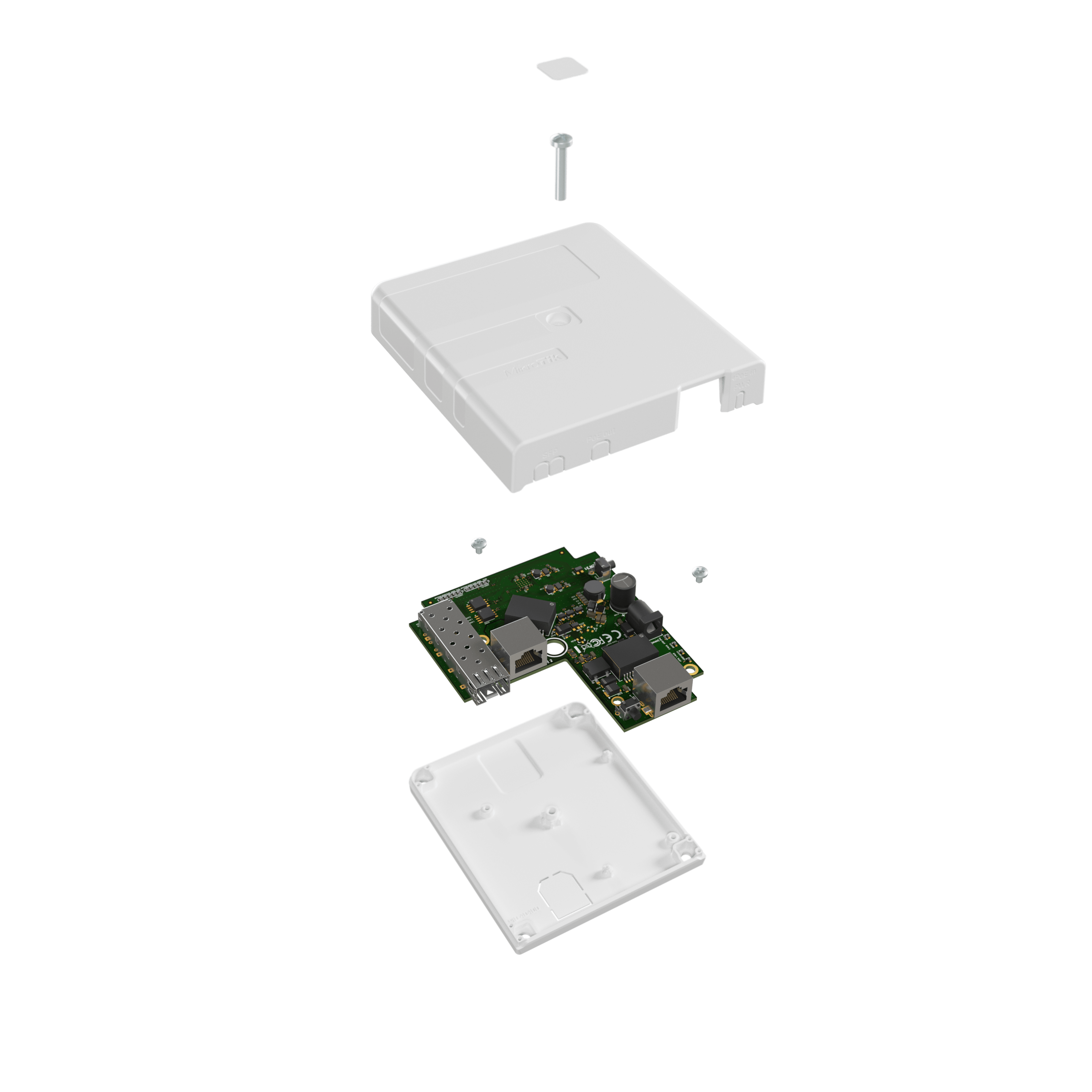 MikroTik GPEN smart PoE injector with SFP - view 3