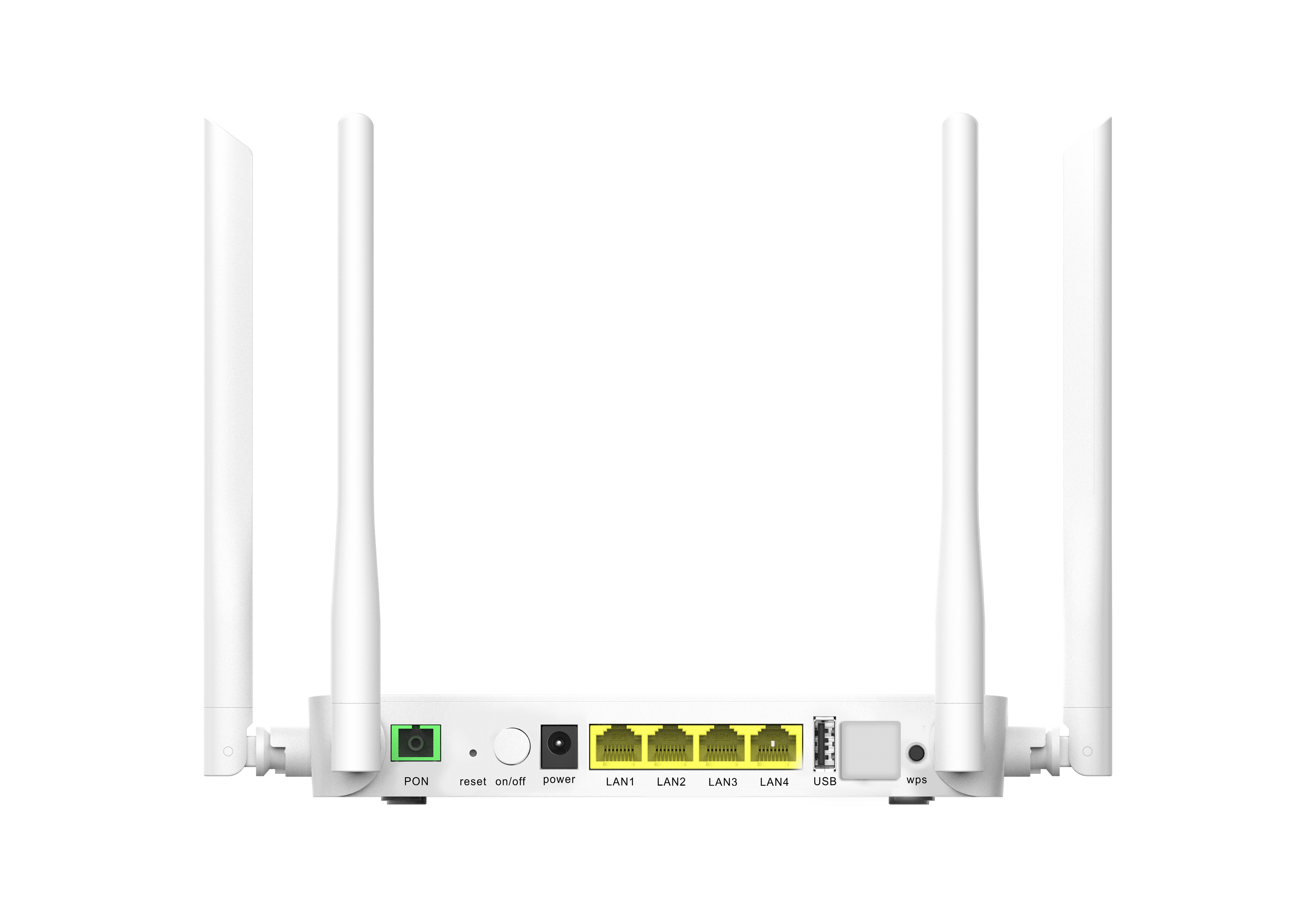 Acconet WiFi 6 xPON 4 Port Gigabit Wireless ONU/ONT - view 3
