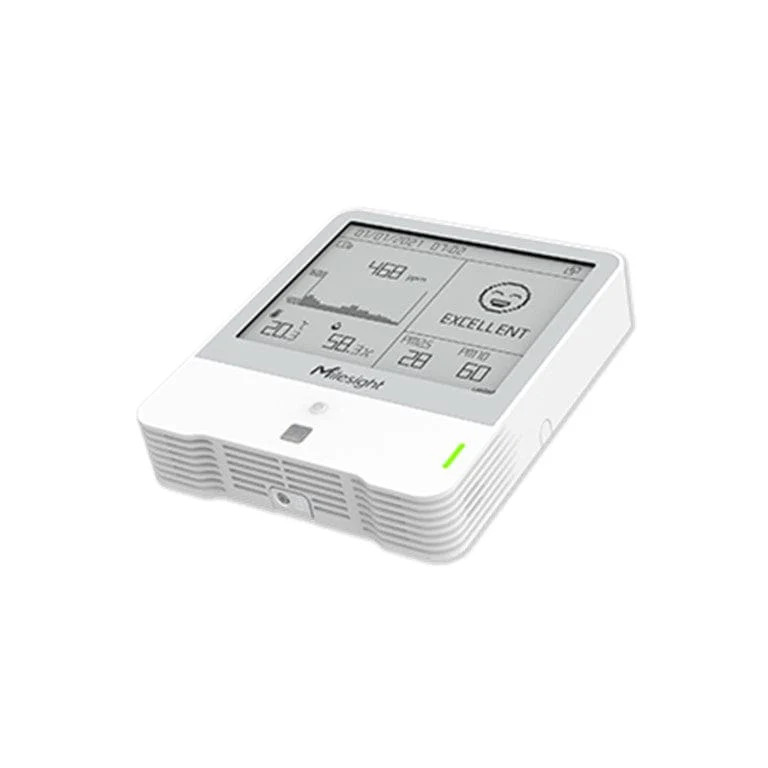 Milesight Indoor Ambience Monitor - Temp, Humidity, PIR, Light, TVOC, CO2, Barometric, PM2.5/10 - view 2