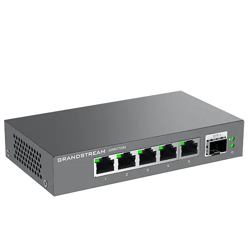 Grandstream Enterprise 5 port Unmanaged 2.5G Switch | GWN7700M - view 2