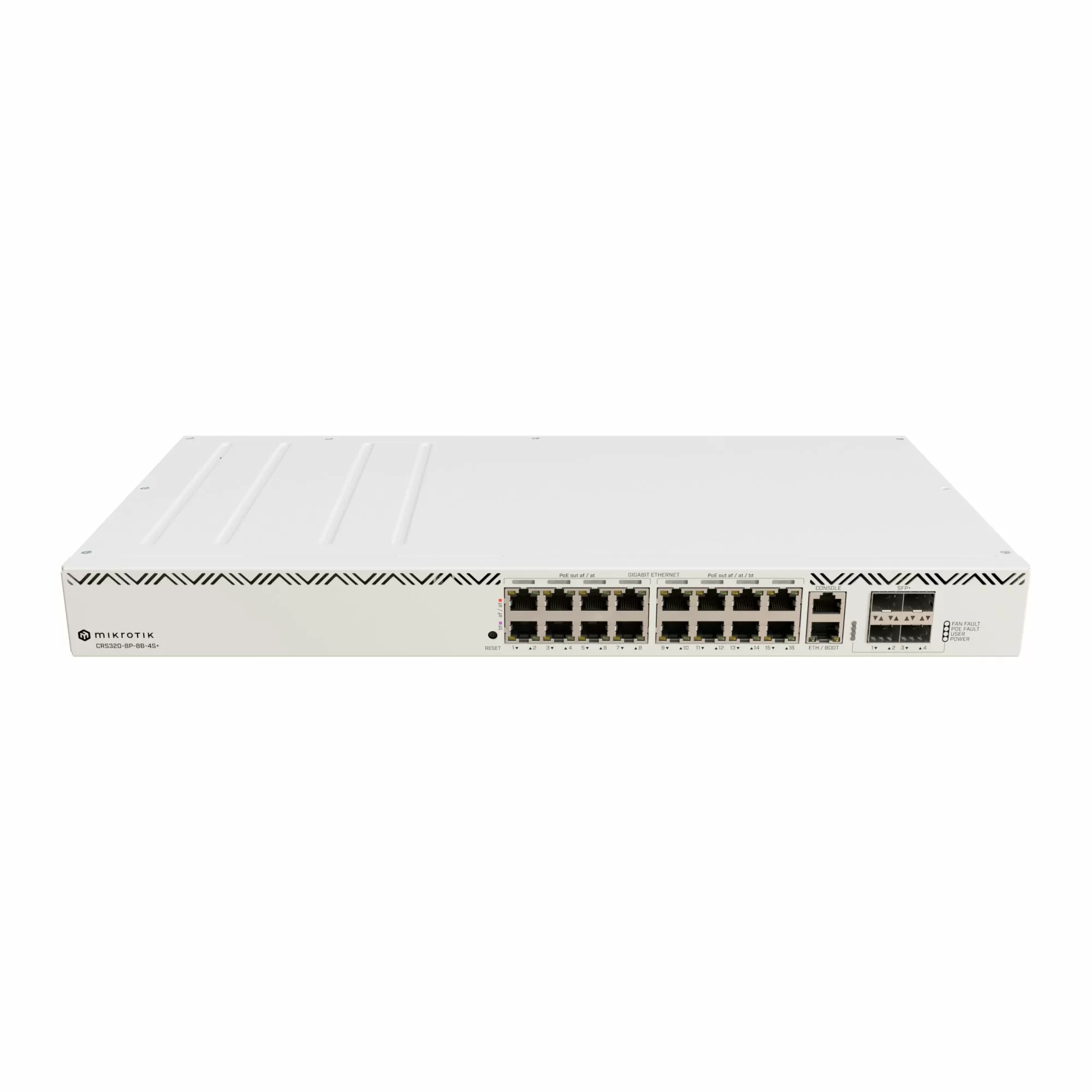 MikroTik 16 Port PoE++ Cloud Router Switch | CRS320-8P-8B-4S+RM - view 2