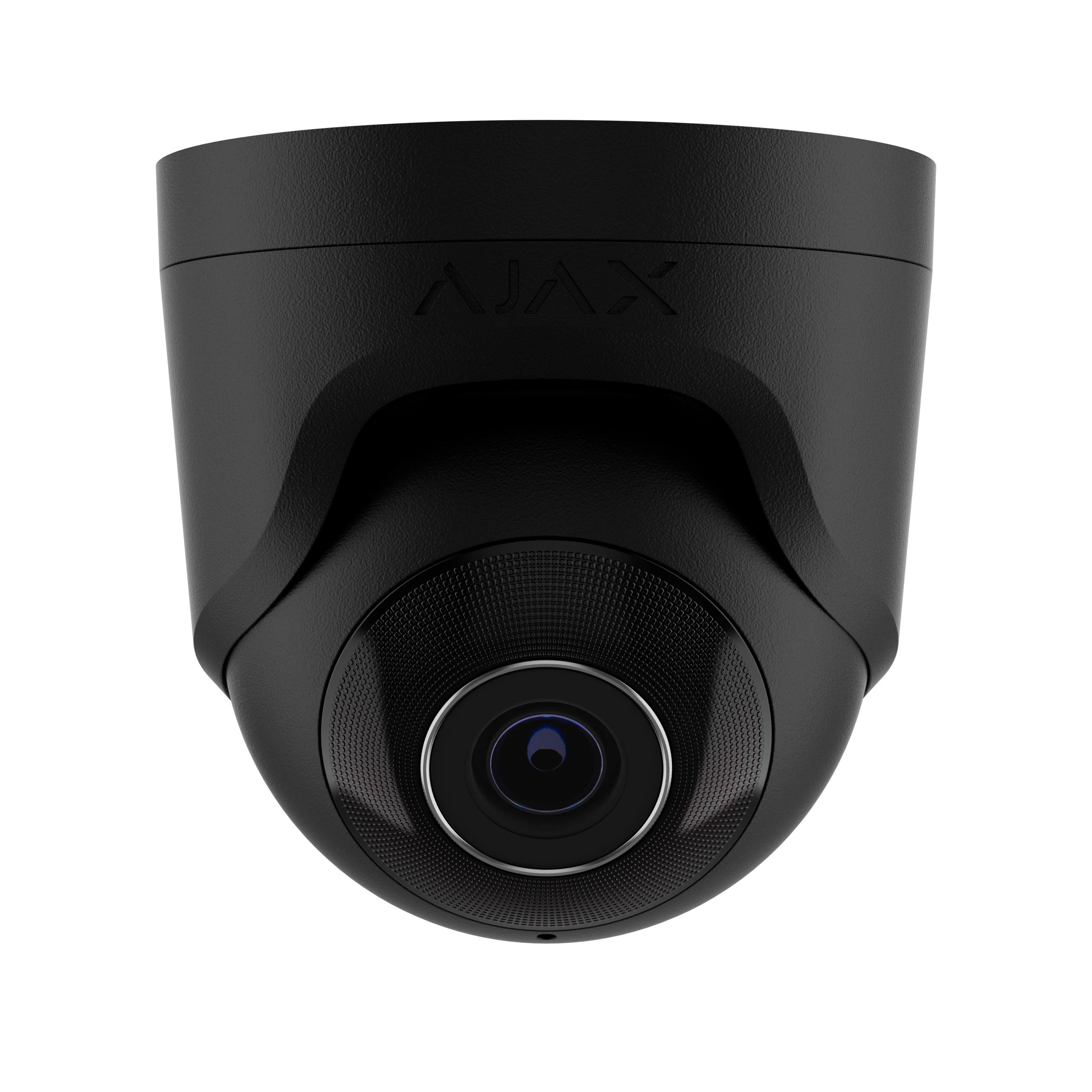 AJAX Security - 5MP IP Black Turret Camera with a 2.8 mm Wide-view Lens | AJAX-TURRET-5MP-28-B