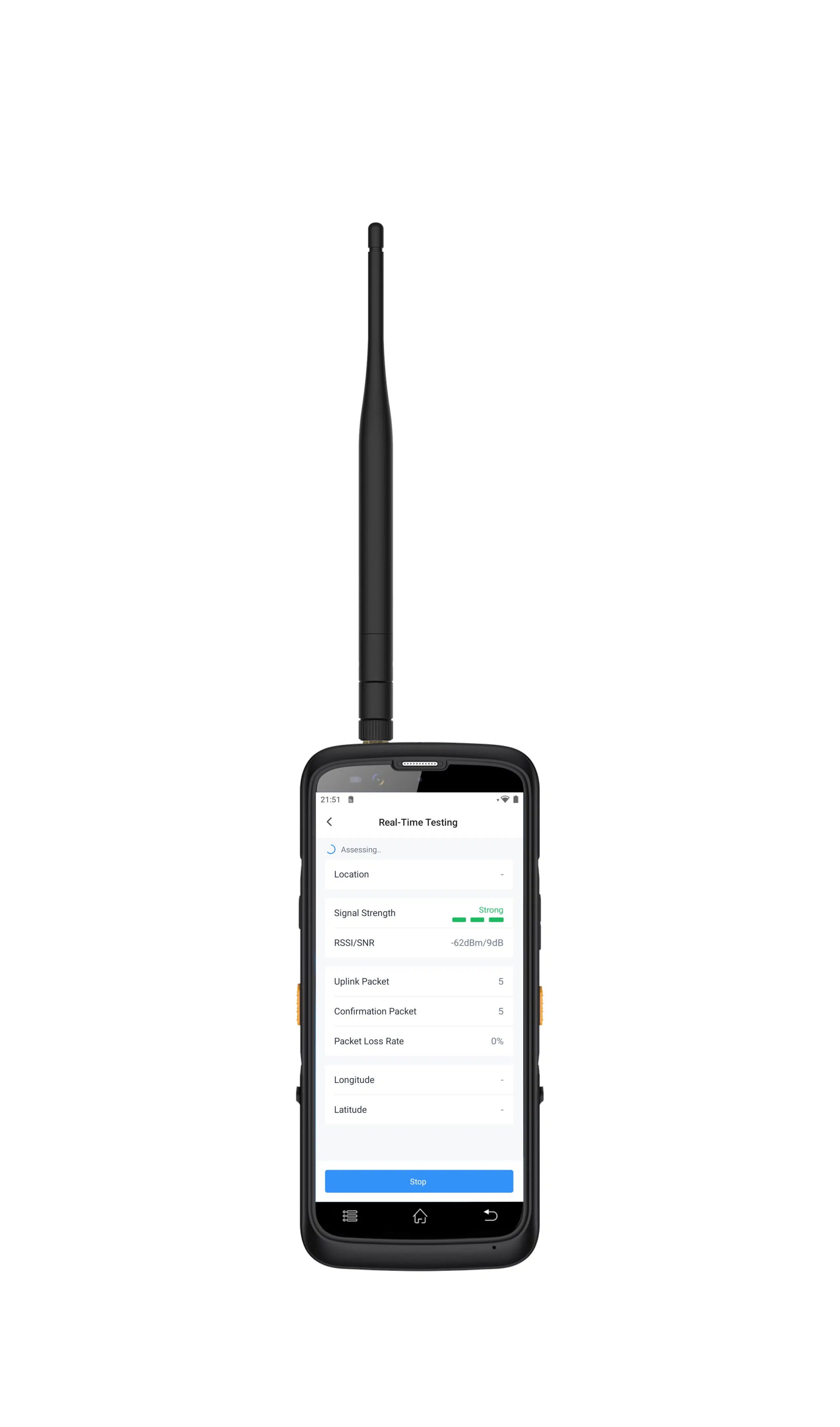 Milesight LoRaWAN Field Tester - view 2