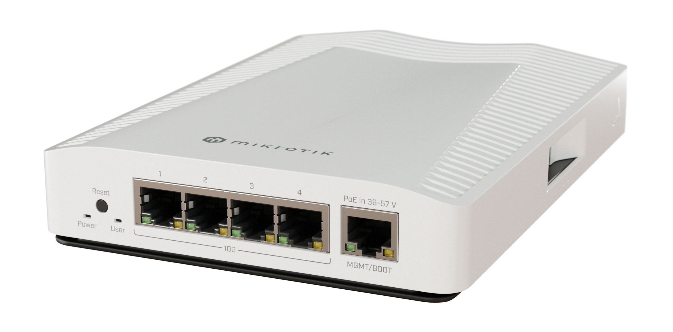 MikroTik Cloud Router Switch 4 Port 10Gbps with PoE Input | CRS304-4XG-IN
