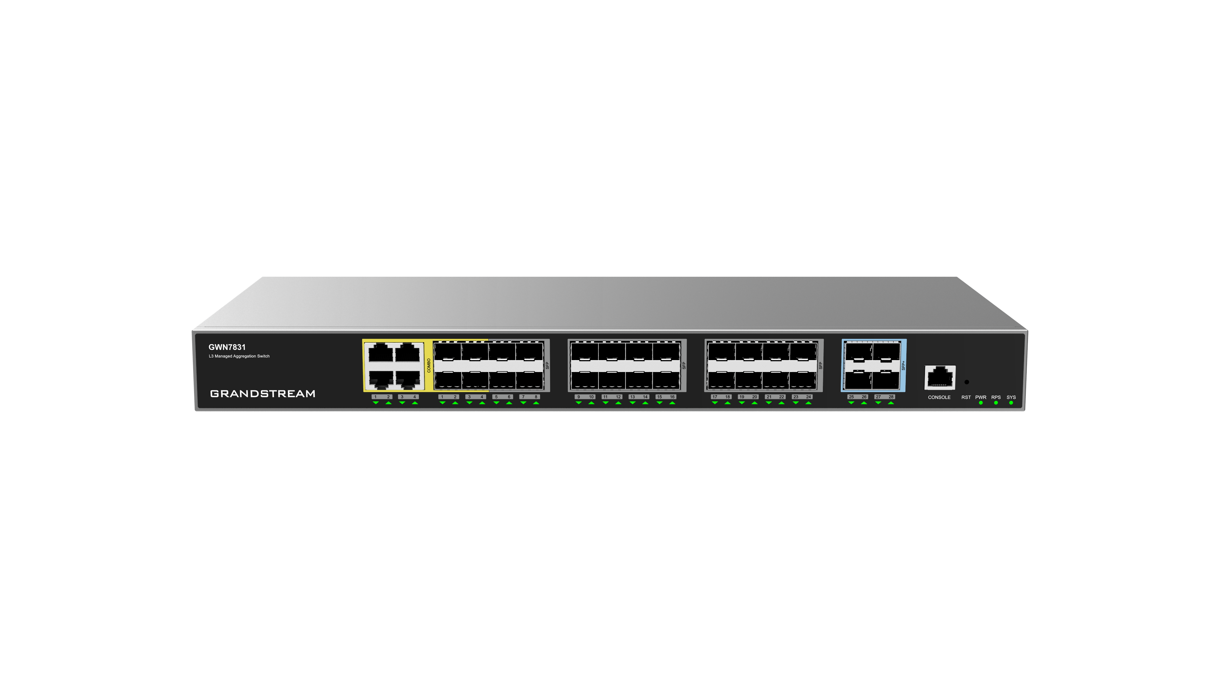 Grandstream Enterprise L3 Aggregation Managed Switch | GWN7831
