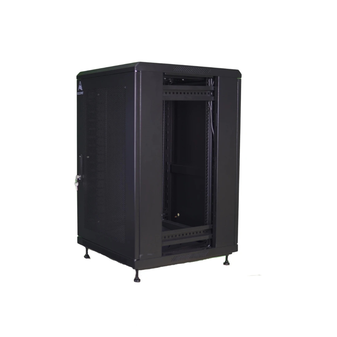 Acconet 18U Unassembled Floor Standing 600mm Cabinet Perforated - view 2