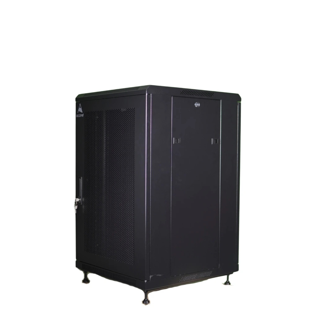 Acconet 18U Unassembled Floor Standing 600mm Cabinet Perforated - view 3