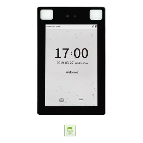 ZKTeco - Proface X _ 2MP WDR Outdoor &amp; Vandal-Resistant Facial and Palm Recognition Access Control Terminal
