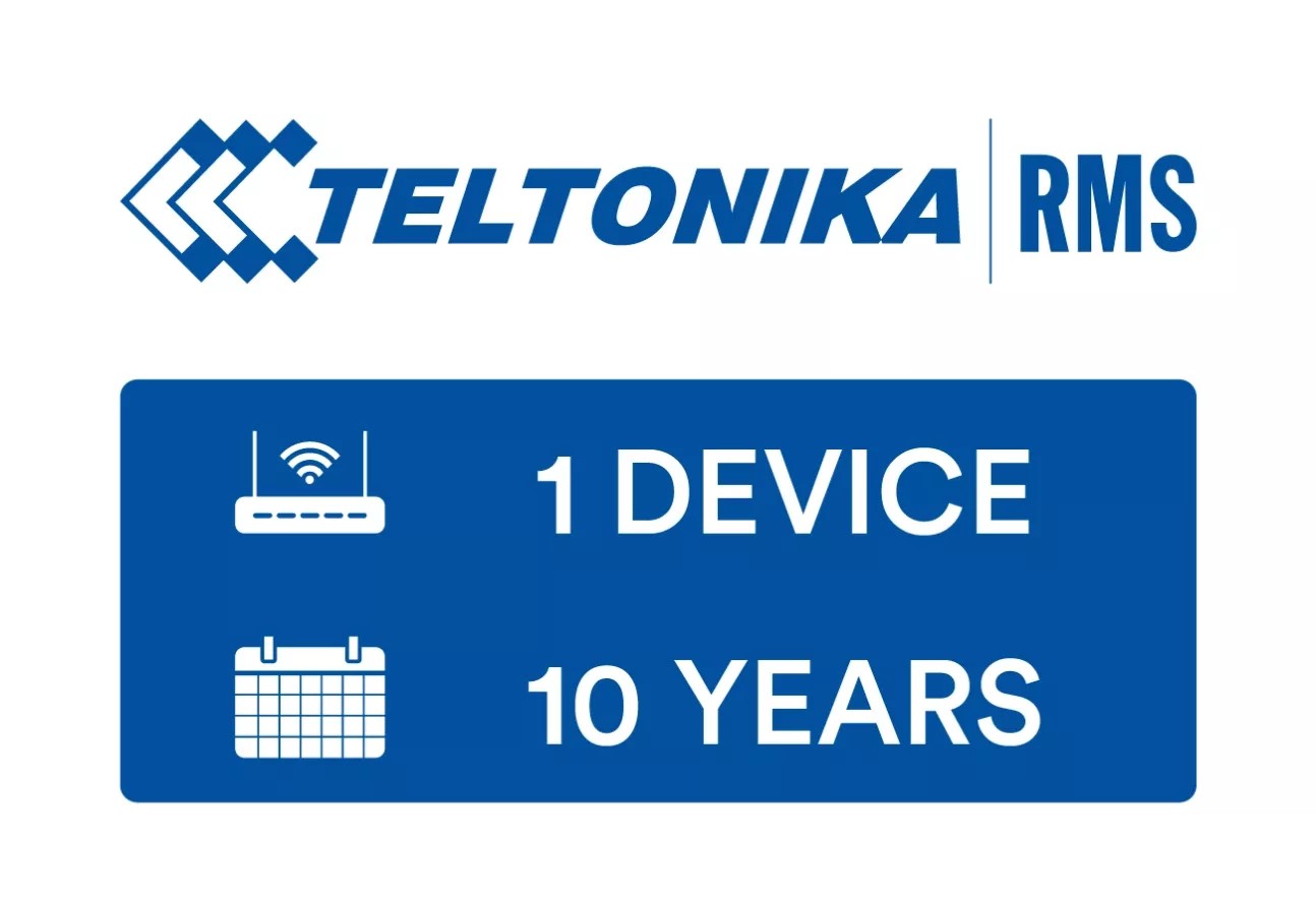 Teltonika RMS License, 1 device credit, 10 years | RMSMP1000000