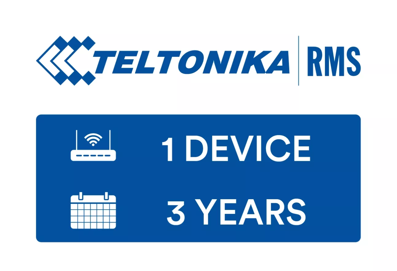 Teltonika RMS License, 1 device credit, 3 years | RMS3Y