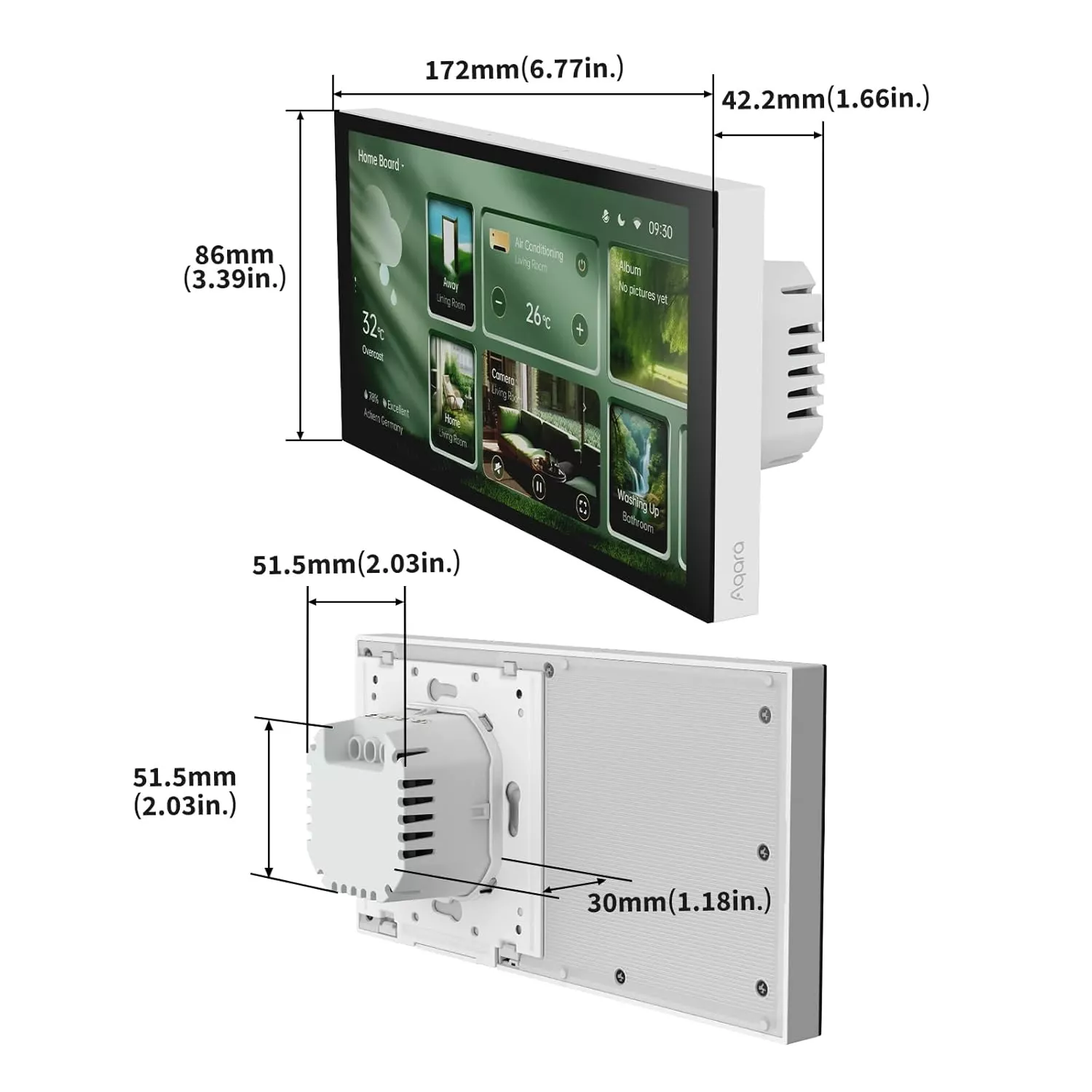 Aqara Panel Hub S1 Plus | MP-K03D - view 4