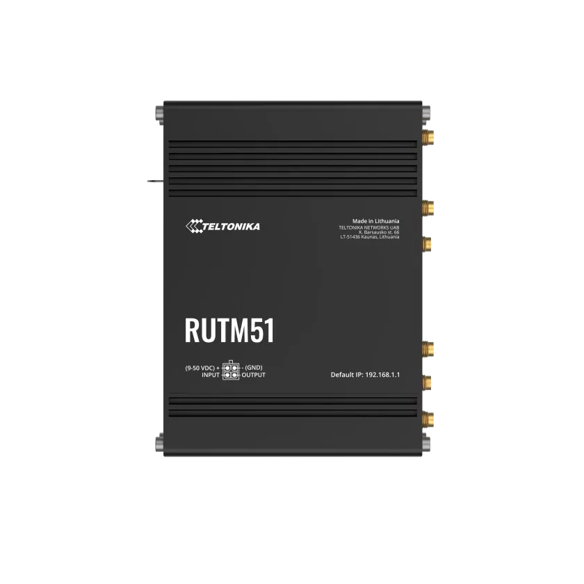 Teltonika Industrial 5G Router | RUTM51 - RUTM51