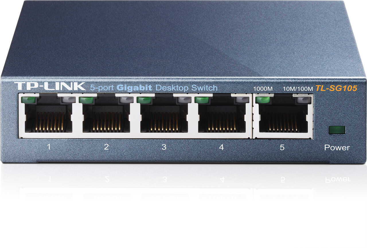 TP-Link 5-Port 10/100/1000Mbps Desktop Switch | TL-SG105