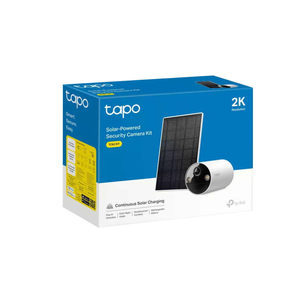 TP-Link Tapo TC82 Solar-Powered Security Camera Kit | TC82 KIT - view 4