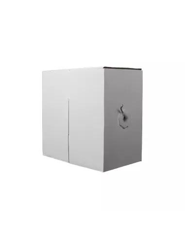 Essential CAT5 UV Outdoor Ethernet Cable 100m Black CCA SF/TP Pull Box | CAT5U-100-GEN